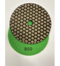 Dry Polishing Pad 5" - 800 grit