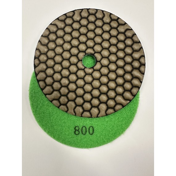 Dry Polishing Pad 5" - 800 grit